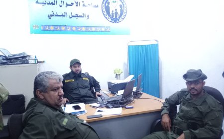 مدير الأمن العميد ناصر الشوحطي يثني على أداء الأقسام الشرطية في الخضراء والرباط والاحوال المدنية في تبن