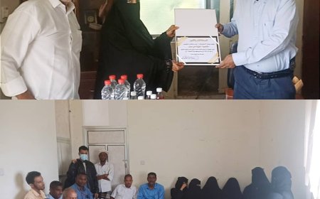 محافظ ابين خلال لقائه كوادر النيابة العامة يؤكد على أهمية الارتقاء بنشاط النيابة والقضاء