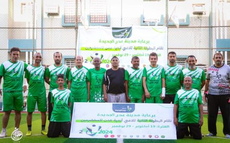 مساء اليوم الوحدة يلتقي الجلاء في بطولة المخضرمين الثانية بعدن