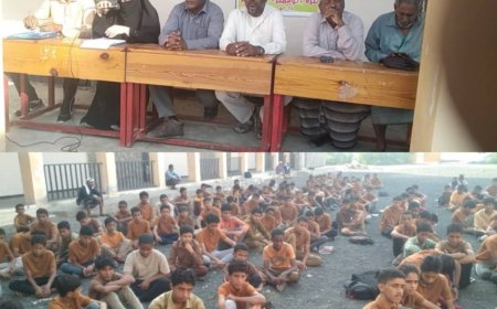 ثانويه الصديق محطته الأخيرة.. ملتقى ابناء زنجبار يختتم فعالياته  التوعوية 