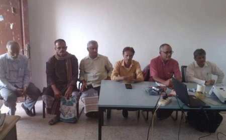 افتتاح الدورة التدريبية لبرنامج الإدارات المدرسية بلحج 