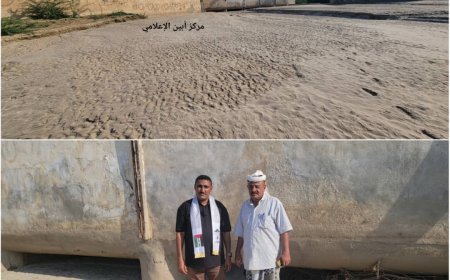 غياب صيانة منشآت الري بـ"أحور" أبين ينذر بوقوع كارثة ..!!