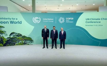 انطلاق فعاليات مؤتمر قمة المناخ (COP29) بمشاركة عضو مجلس القيادة د.عبدالله العليمي