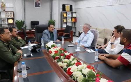 اللواء الشعيبي: يطلع ممثلي مكتب البنك الدولي حول دور الاجهزة الامنية في حماية المنظمات الدولية بالعاصمة عدن