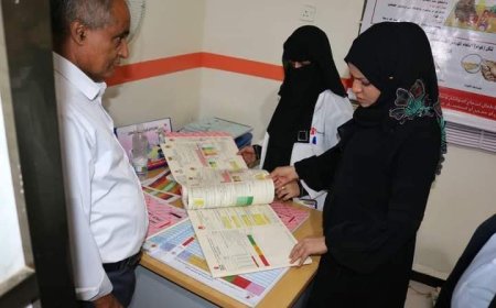 وكيل محافظة تعز للشؤون الصحية تزور مستشفى المسراخ للاطلاع على مستوى الأداء والاحتياجات