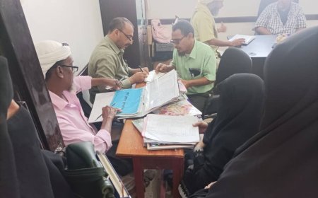 فريق التوجيه التربوي تبن يزور مدرسة مدينة السلام