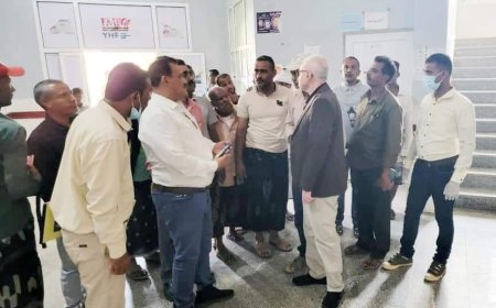 الوكيل الاكحلي يزور مديرية ذباب للاطلاع على اوضاع واحتياجات المديرية 