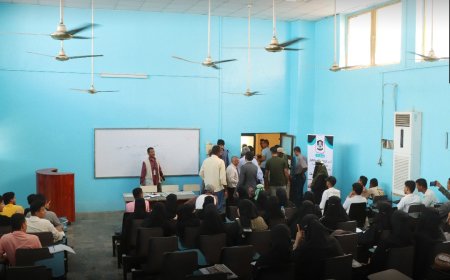 تدشين مشروع تجهيز وتأثيث كلية الإعلام بجامعة عدن بمساهمة من بنك القاسمي ومؤسستي صنائع المعروف وسواعد الخير الإنسانية