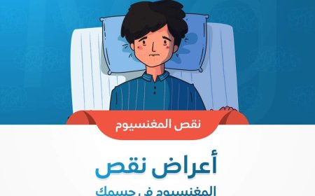 أعراض نقص المغنيسيوم في جسمك