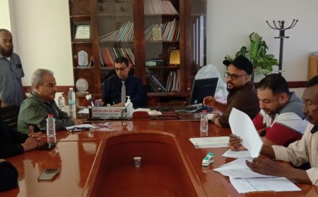 مدير عام مكتب الصحة  بلحج يلتقي بمنظمة جونسون  ويناقش تدخلات المنظمة بالمحافظة