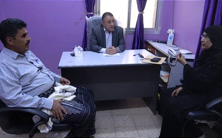 زيارة تفقدية للأمين العام للمجلس المحلي بمحافظة أبين لمركز الأمومة والطفولة في زنجبار