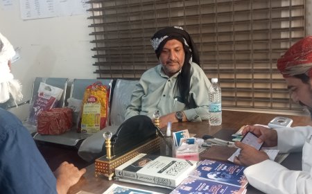 أبين: مدير مكتب اوقاف خنفر يلتقي بلجنة استقبال الدعاه في مساجد مديرية خنفر
