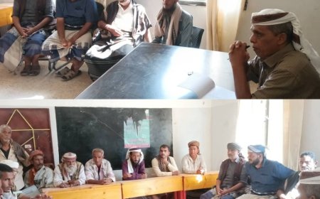 مدير عام الوضيع يتلقى إدارة وموظفي مشروع مياه السواد