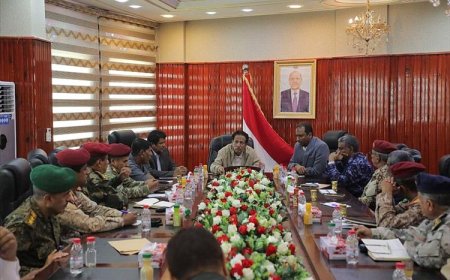 اللجنة الأمنية بالمهرة تستعرض مستجدات الأوضاع في المحافظة