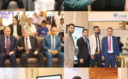 الاشول و باعبيد يفتتحا معرض الخدمات التمويلية (لتعزيز وصول اصحاب المشاريع الى التمويل)