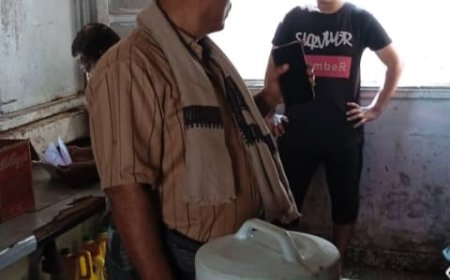 مكتب الأشغال العامة بخنفر ينفذ نزولا إلى بعض المحلات التجارية ومقاصف المدارس بالمديرية