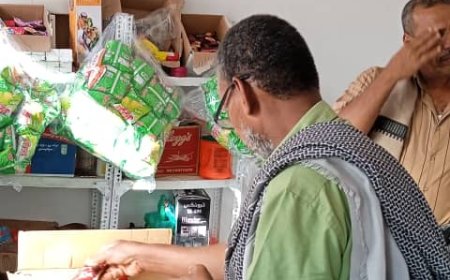 مكتب الأشغال العامة بخنفر ينفذ نزولا الى بعض المحلات التجارية ومقاصف المدارس بالمديرية