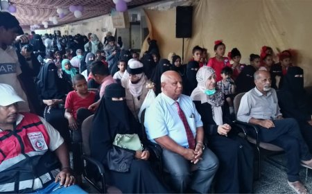 حيدرة يفتتح فعالية الطبق الخيري الـ18 لإعانة الطفل المريض في مستشفى الصداقة بعدن