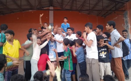 اشبال هلال البريقة أبطالاً ببطولة كأس طوفان الأقصى