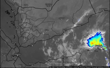المركز الوطني للأرصاد والإنذار المبكر: يتوقع هطول امطار متفرقة يصحبها الرعد احيانا واجواء باردة في بعض المناطق والمحافظات الساحلية