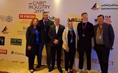 إقبال كبير علي جناح مدينة الإنتاج الإعلامي بمهرجان القاهرة السينمائي الدولي