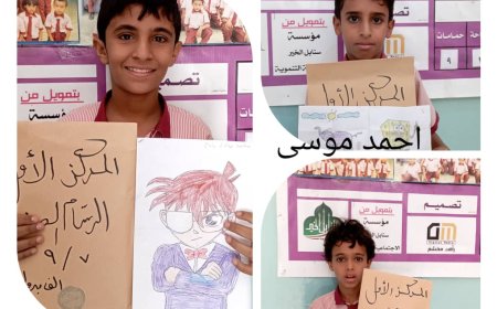 إختتام مسابقة الرسام الصغير لرياض ومدارس الأقصى الأهلية بمودية
