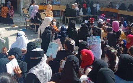 مدرسة أسماء للبنات في يافع رصد تُقيم مسابقة علمية وثقافية وأنشطة متنوعة