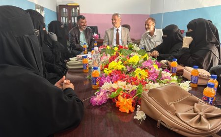الضالع.. قيادة منتدى القشم الثقافي تلتقي بلجنة المرأة والطفل بالمنتدى