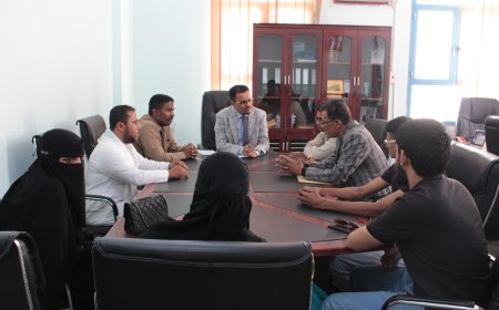 العمقي يطلع على نشاطات ومبادرات إتحاد شباب الملتقيات التطوعية بمحافظة حضرموت