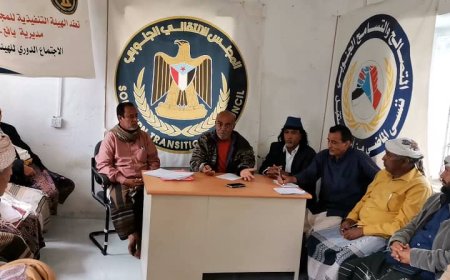 تنفيذية انتقالي يافع رصد تعقد اجتماعها الدوري لشهر نوفمبر