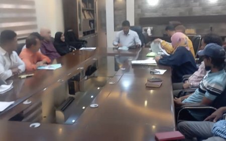 المكتب التنفيذي لمديرية الشيخ عثمان يعقد اجتماعه الحادي عشر للنصف الثاني من عام 2024م