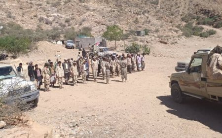 لجنة وزارية تتفقد وحدات محور أبين العملياتي وتقييم احتياجاتها