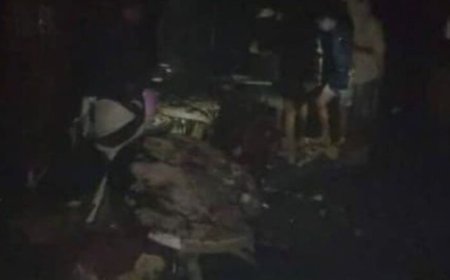 مأرب.. حريق هائل يلتهم كافيه مخصص للنساء 