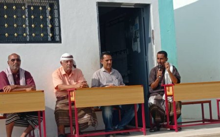 لحج.. الشيخ "الفنيع" ينال ثقة رئاسة مجلس الآباء والامهات بمدرسة ياسر عرفات للدورة الثانية