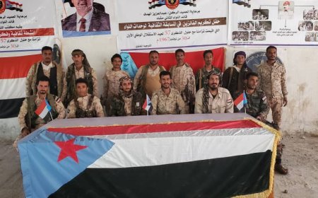 أفراد اللواء الثاني مشاة يشكرون قائد اللواء عبد العزيز الهدف على جهوده المخلصة