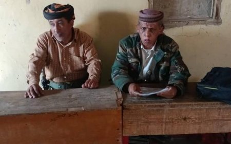 مدير عام الوضيع يرأس اجتماعاً أمنيًا لمناقشة الوضع الأمني في المديرية