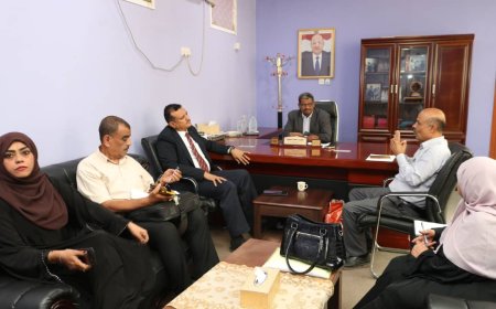 المحولي يتراس اجتماع لقيادة وزارة التعليم الفني والتدريب المهني