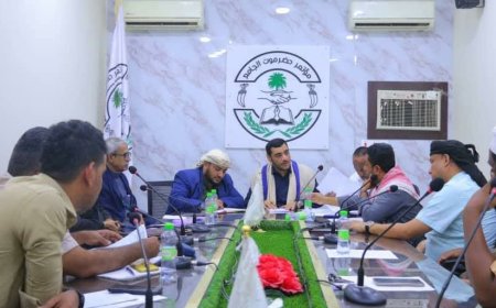 أمين عام مؤتمر حضرموت الجامع يترأس اجتماعًا للجنة التصعيد بالوادي والصحراء ورؤساء مكاتب المديريات