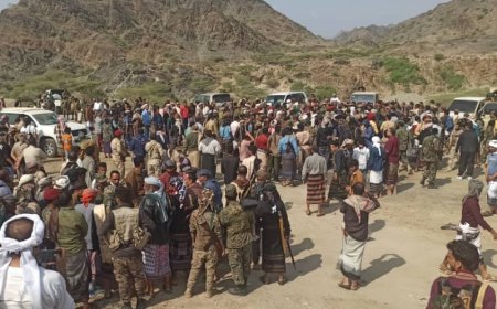 صلح قبلي في يافع ينهي قضية قتل بالعفو والسماح