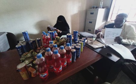 مكتب الأشغال العامة والطرق بزنجبار يضبط بعض التوالف بعدد من البقالات بالمدينة