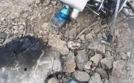 القوات الجنوبية تسقط طائرة حوثية مسيرة شمالي لحج