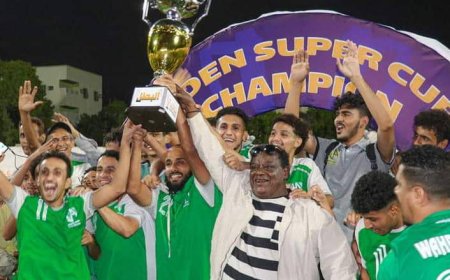 مؤسسة الفيحاء تهنئ قيادة وجمهور وحدة عدن لإحرازه كأس السوبر العدني 