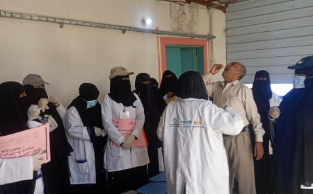 المركز الصحي في باتيس خنفر يدشن حملة التحصين ضد مرض الكوليرا