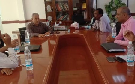 نائب مدير عام مكتب الصحة يلتقي بمنظمة أطباء العالم ويناقش تدخلاتها بالمحافظة