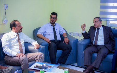 جامعة عدن تبحث مجالات التعاون المشترك مع بنك الشمول