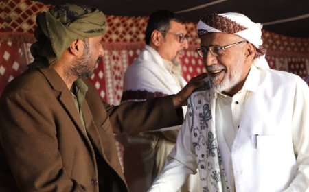 الشيخ بن حبريش يستقبل أعضاء من كتلة حضرموت النيابية والشورى وجمع من المناصب والمقادمة  والمشايخ والوجهاء