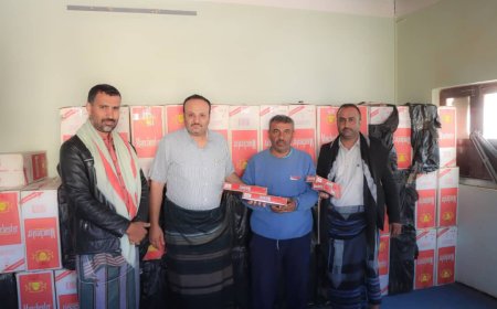 مصلحة الضرائب شبوة: إحباط تهريب 100 كرتون سجائر مهربة في عتق