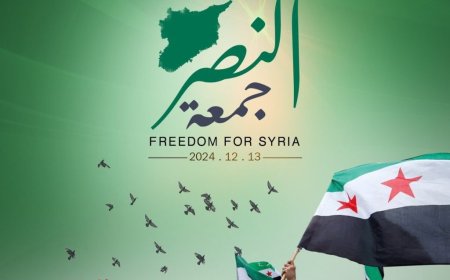ملايين السوريين يحتفلون  " بجمعة النصر "  بعد سقوط نظام الأسد في مختلف المحافظات السورية