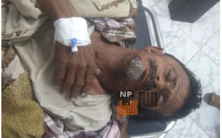 مواطن يتعرض لحادث مروري في لحج.. وسط دعوات للتعرف عليه (صورة