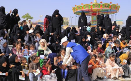 شبكة النماء اليمنية تنظم يوماً ترفيهياً للأطفال المكفولين في حديقة "جرين سيتي" بدعم من مؤسسة صلة بمارب